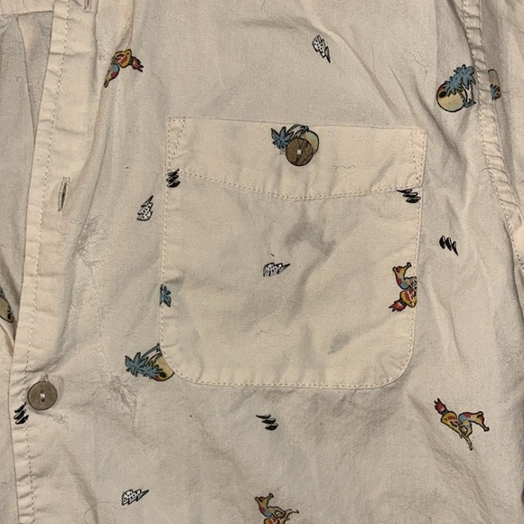 Kolby Short Sleeve Printed Button Up - Picture 2 of 6